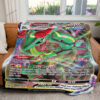 Rayquaza VMAX Custom Pokemon Blanket