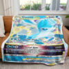 Glaceon VSTAR Custom Pokemon Blanket