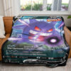 Gengar V Fusion Strike Custom Pokemon Blanket