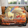 Ninetales V Custom Pokemon Blanket