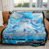 Glaceon V Custom Pokemon Blanket