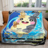 Morpeko V Custom Pokemon Blanket