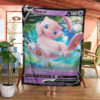 Mew V Custom Pokemon Blanket