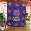 Let's Go Gengar Custom Pokemon Blanket