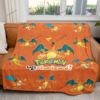 Let's Go Charizard Custom Pokemon Blanket