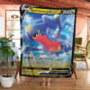 Garchomp V Astral Radiance Custom Pokemon Blanket