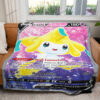 Jirachi V Astral Radiance Custom Pokemon Blanket