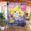 Jirachi V Astral Radiance Custom Pokemon Blanket