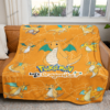 Let's Go Dragonite Custom Pokemon Blanket