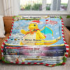 Christmas Santa's Dragonite VSTAR Custom Pokemon Blanket