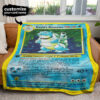 Blastoise Personalized Custom Pokemon Blanket