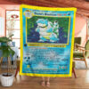 Blastoise Personalized Custom Pokemon Blanket