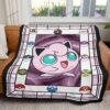 Jigglypuff Custom Pokemon Blanket