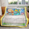 Champions Festival 2016 Card Custom Pokemon Blanket