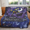 Painted Umbreon Custom Pokemon Blanket