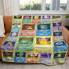 1st Edition Cards Custom 2-Side Printed Thicken Pokemon Blanket