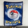 1st Edition Cards Custom 2-Side Printed Thicken Pokemon Blanket