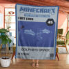 Game Minecraft Dolphin Grace Custom Pokemon Blanket