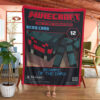 Game Minecraft Beware Of The Dark Custom Pokemon Blanket