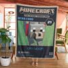 Game Minecraft Cry Woof Custom Pokemon Blanket