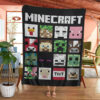 Game Minecraft Custom Pokemon Blanket