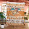 Charizard Christmas Custom Name Pokemon Blanket