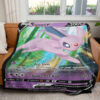 Espeon V Custom 2-Side Printed Thicken Pokemon Blanket