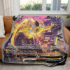 Jolteon V Custom 2-Side Printed Thicken Pokemon Blanket