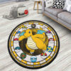 Pokemon Dragonite Round Rug Custom Anime Room Mats