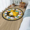 Pokemon Dragonite Round Rug Custom Anime Room Mats