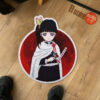 Kanao Tsuyuri Shaped Rug Custom Anime Room Decor Mat Quality Carpet