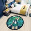 Sailor Neptune Round Rug Custom Sailor Moon Anime Room Mats