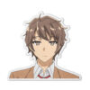 Sakuta Azusagawa Shaped Rug Custom Bunny Girl Senpai Anime Room Decor