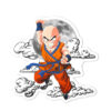 Dragon Ball Krillin Shaped Rug Custom Moon Clouds Anime Room Decor