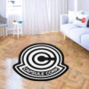 Dragon Ball Capsule Corporation Shaped Rugs Custom For Room Decor Mat Quality Carpet