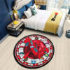 Pokemon Scizor Round Rug Custom Anime Room Mats