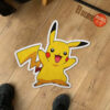 Pokemon Pikachu Shaped Rug Custom Anime Mats Room Decor Quality Carpets