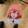 Tachibana Hinata Shaped Rug Custom Decor For Room Mat Quality Carpet