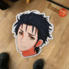 Rintaro Okabe Shaped Rug Custom Anime Room Decor Mat Quality Carpet