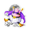 Dragon Ball Majin Buu Shaped Rug Custom Moon Clouds Anime Room Decor