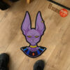 Dragon Ball Beerus Shaped Rugs Custom Anime Room Mats