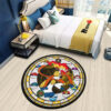 Pokemon Infernape Round Rug Custom Anime Room Mats