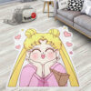 Sailor Moon Shaped Rug Custom Sailor Moon Anime Room Decor