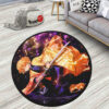 Zenitsu Agatsuma Round Rug Custom Anime Room Mats