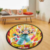 Gotenks Round Rug Custom Super Super Heroes Anime Room Mats