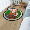 Dragon Ball Krillin Shaped Rug Custom Anime Room Decor