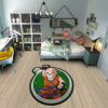 Dragon Ball Krillin Shaped Rug Custom Anime Room Decor