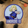 Dragon Ball Android 18 Shaped Rug Custom Anime Room Mats