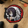 Obanai Iguro Shaped Rug Custom Anime Room Mats