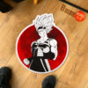 Dragon Ball Bardock Shaped Rug Custom Anime Mats Room Decor Quality Carpets